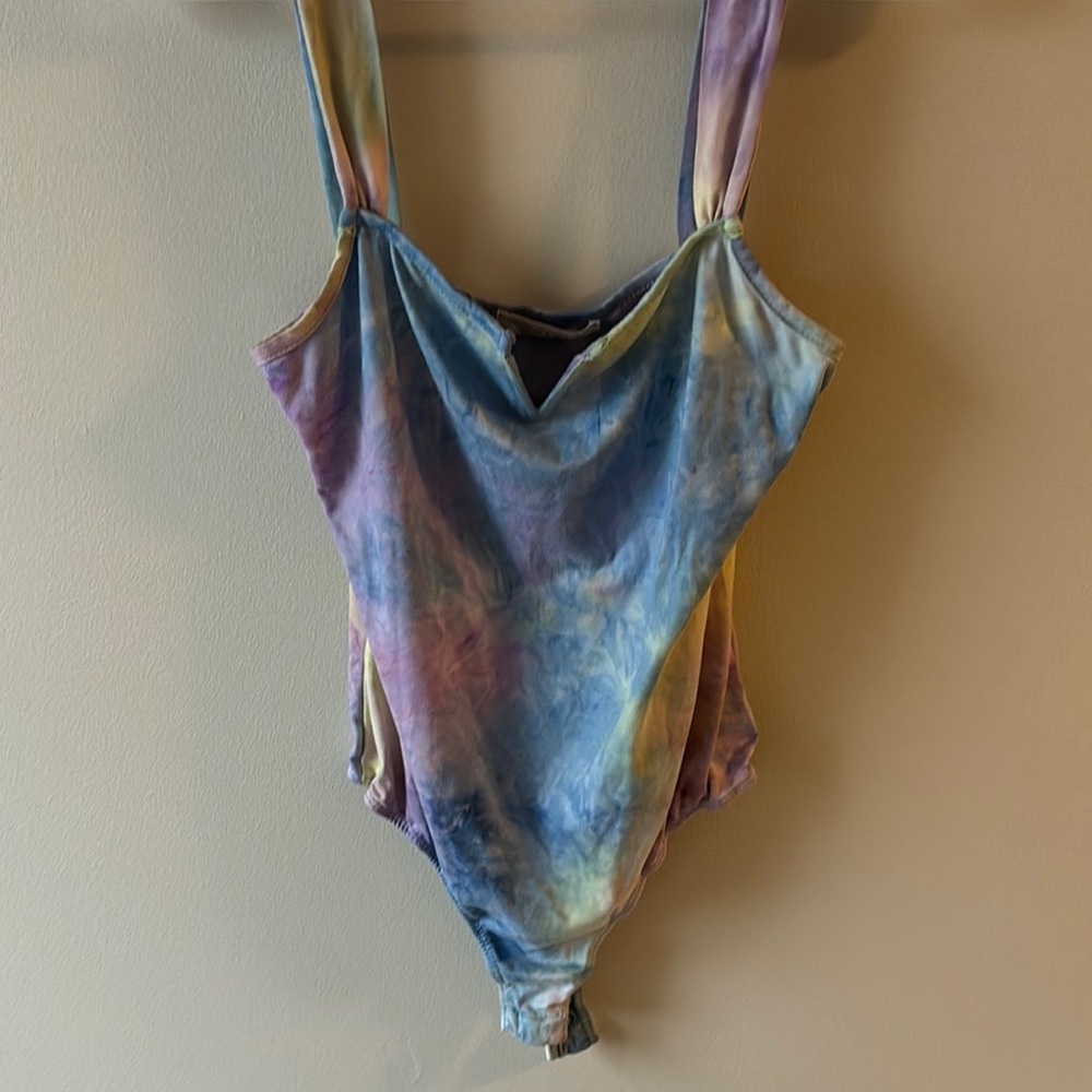Saints and heart multicolored bodysuit